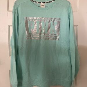 Mint Green PINK Sweatshirt